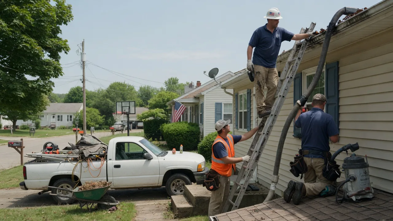Gutter Installation in White Pigeon, MI near me